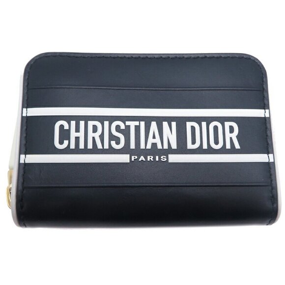 DIOR Black Leather Wallet - Picture 1 of 10